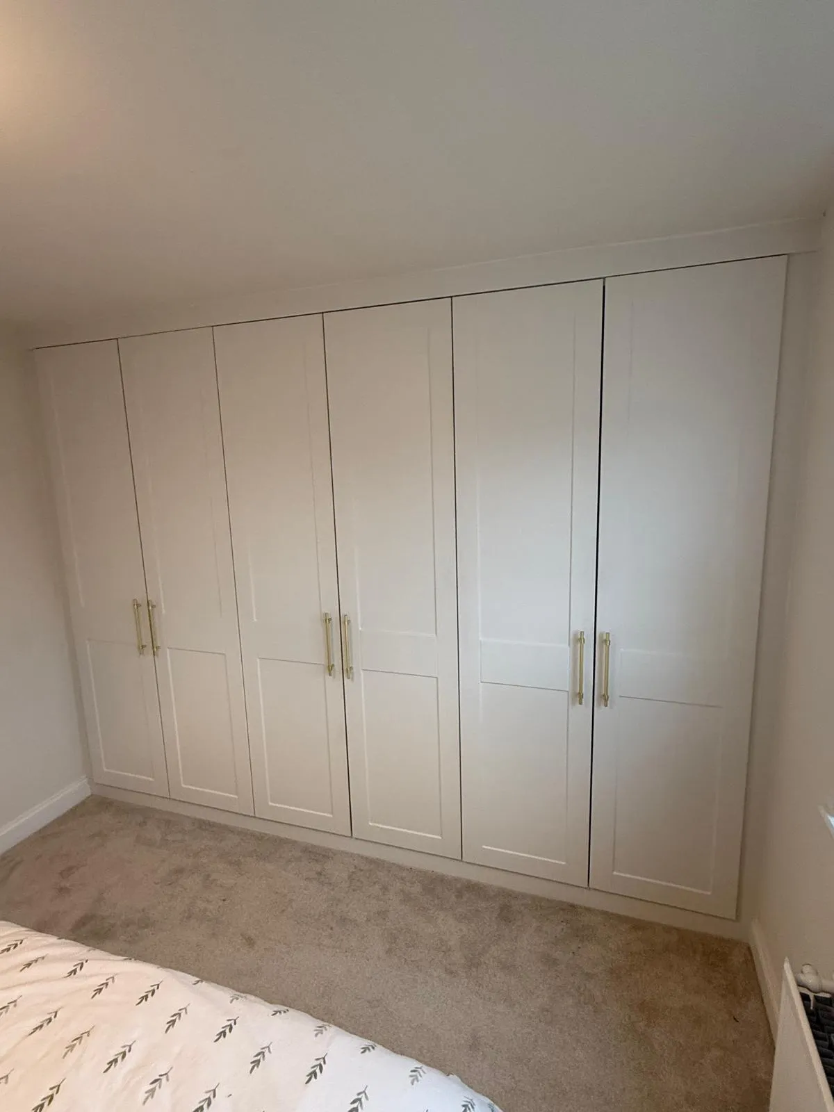 Sloped ceiling custom wardrobe precision fitted